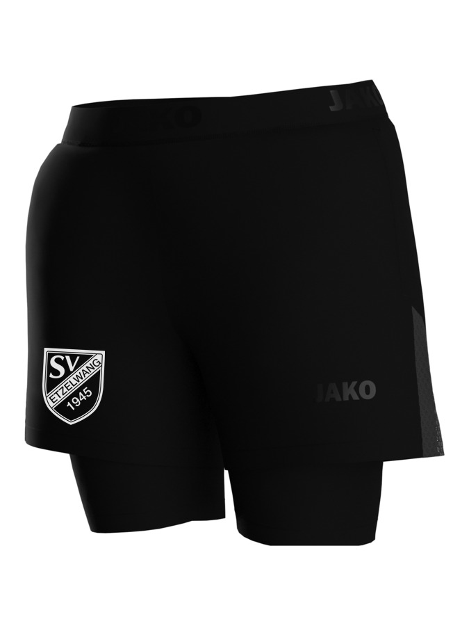 Jako 2-in-1-Short Power Damen