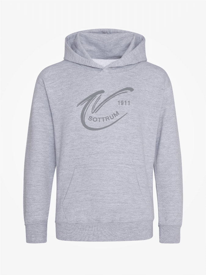 Hoodie All Grey Kids Unisex