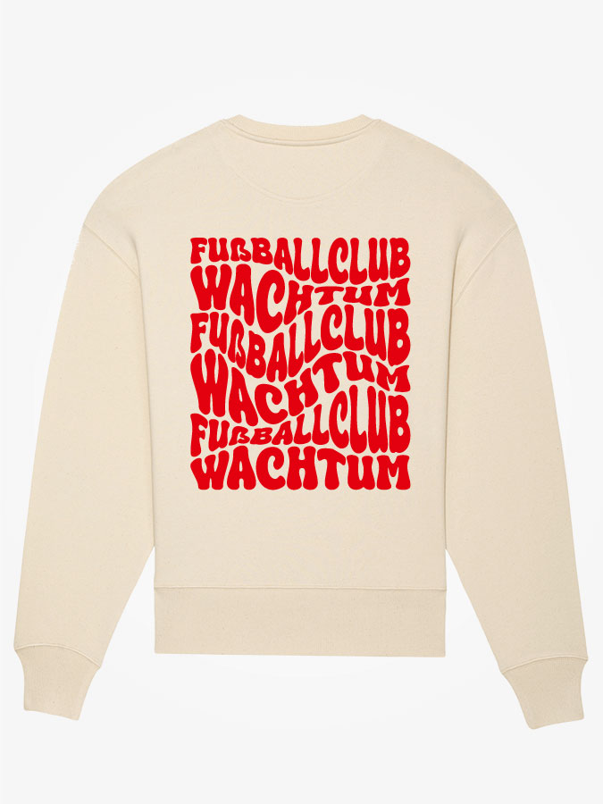 Sweatshirt Oversized Wavy Herren