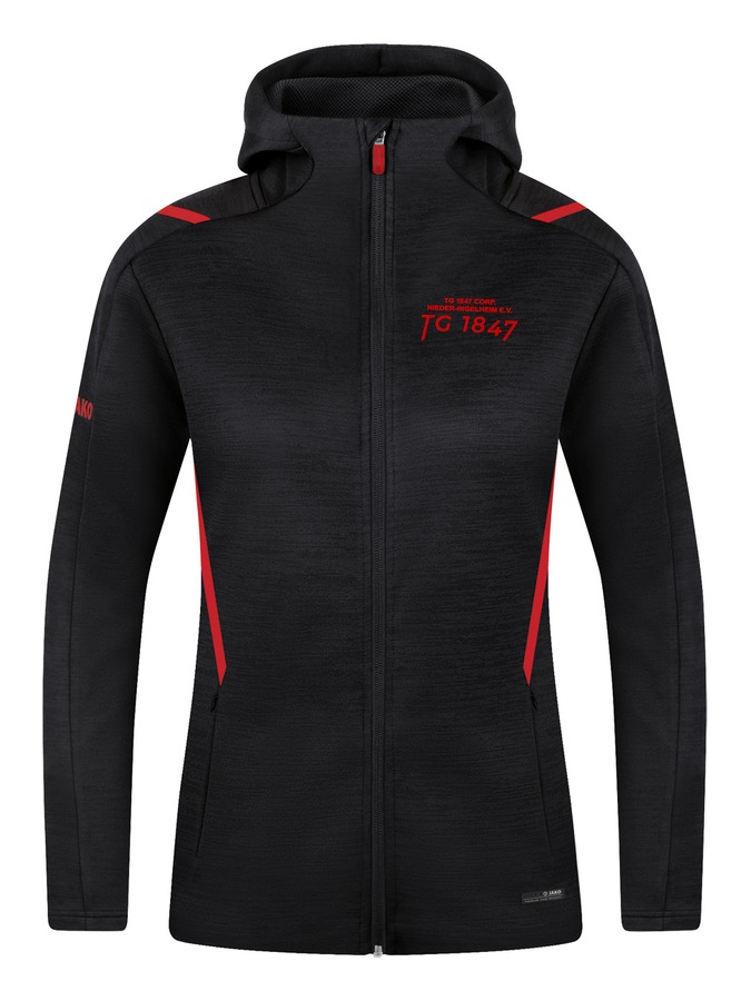 Jako Freizeitjacke Challenge mit Kapuze Damen