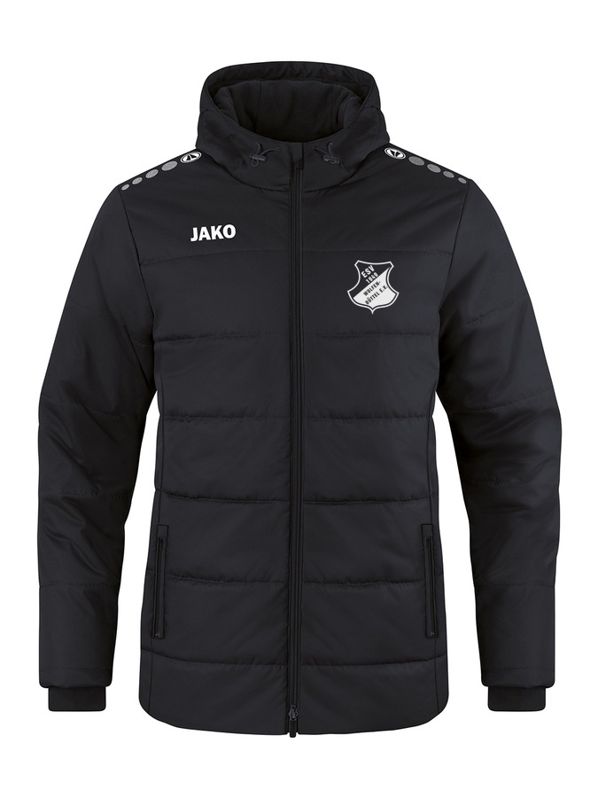 Jako Coachjacke Team mit Kapuze