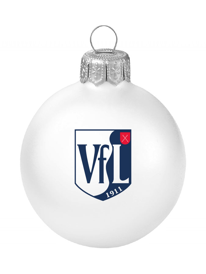 Weihnachtskugel Logo 8cm