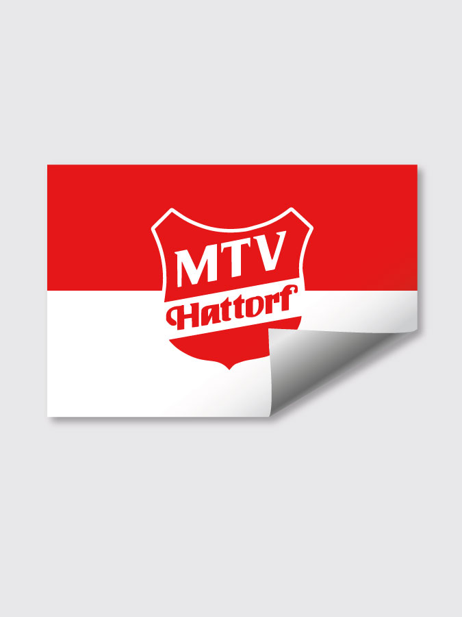 Aufkleber DIN A7 Logo