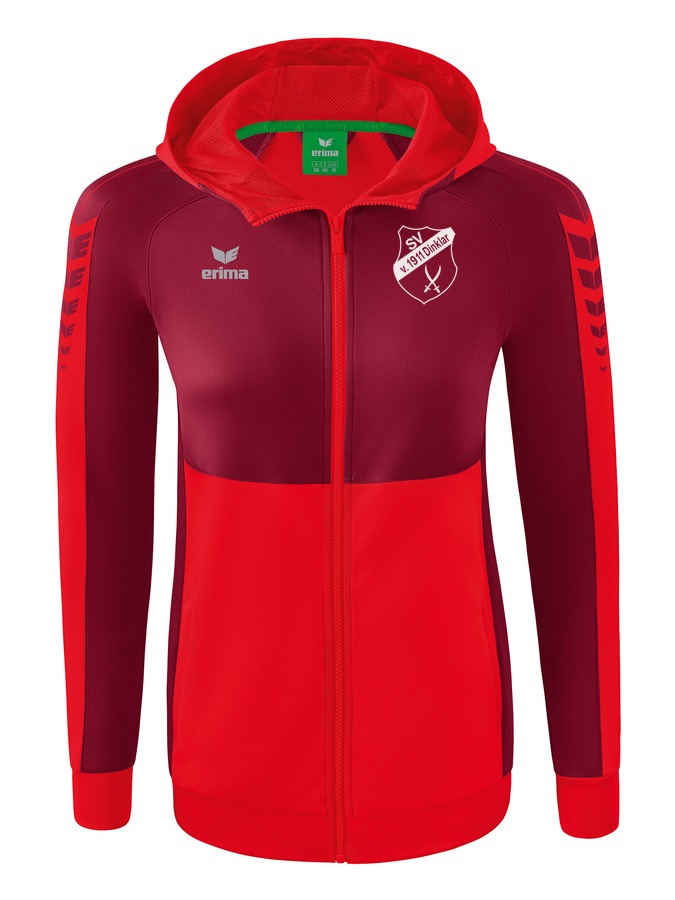 Erima Six Wings Trainingsjacke mit Kapuze Damen