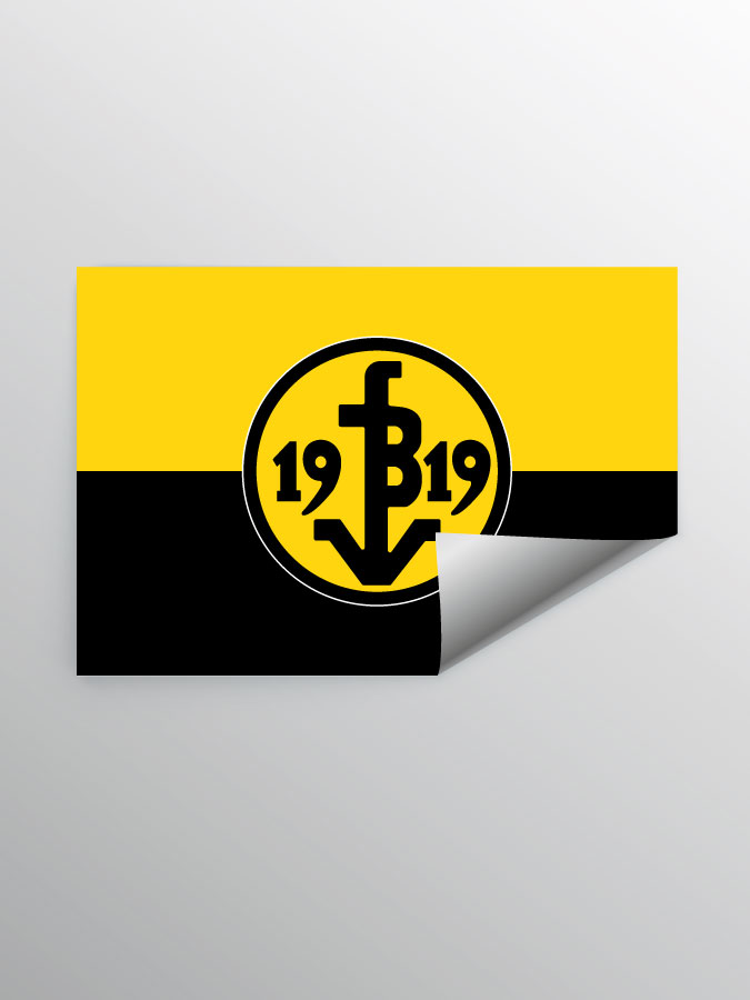 Aufkleber DIN A7 Logo