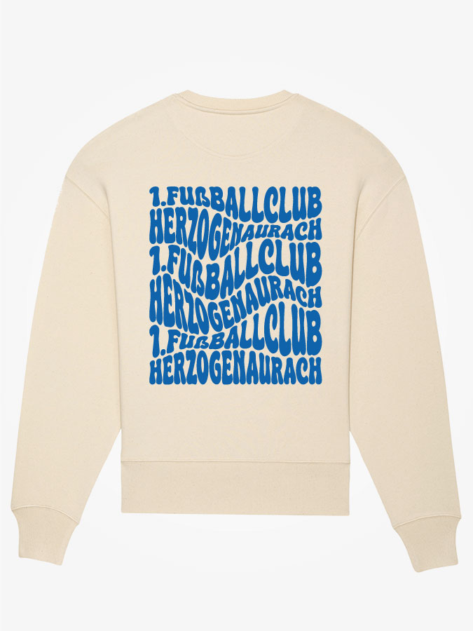 Sweatshirt Oversized Wavy Herren