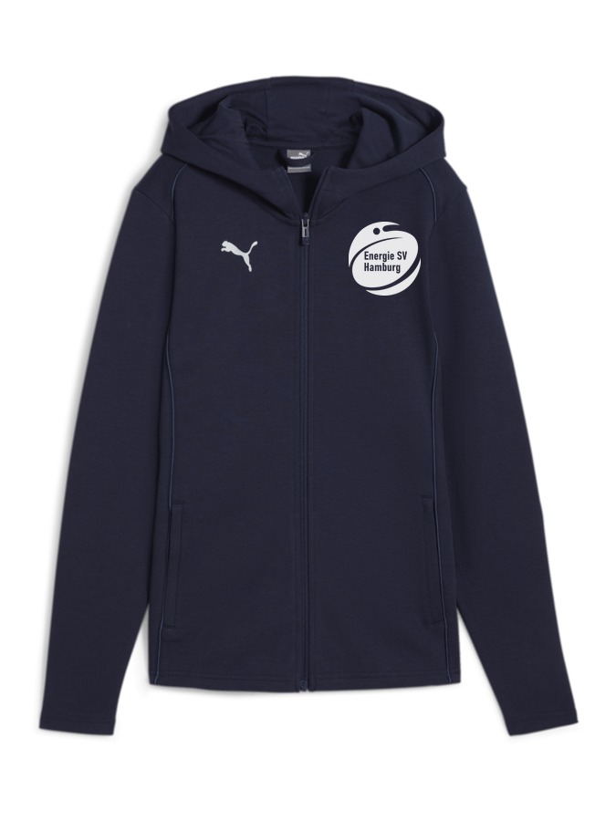 PUMA teamFINAL Casuals Kapuzenjacke Damen