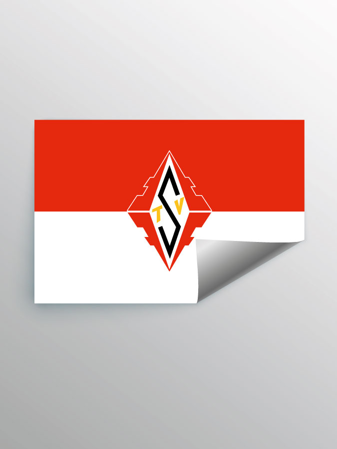 Aufkleber DIN A7 Logo