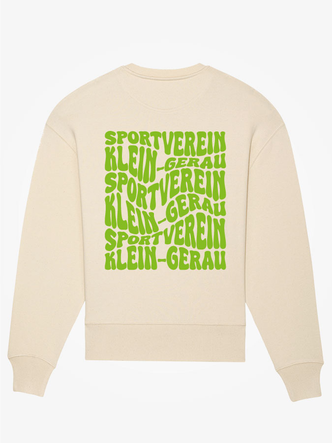 Oversized Sweater Wavy Herren