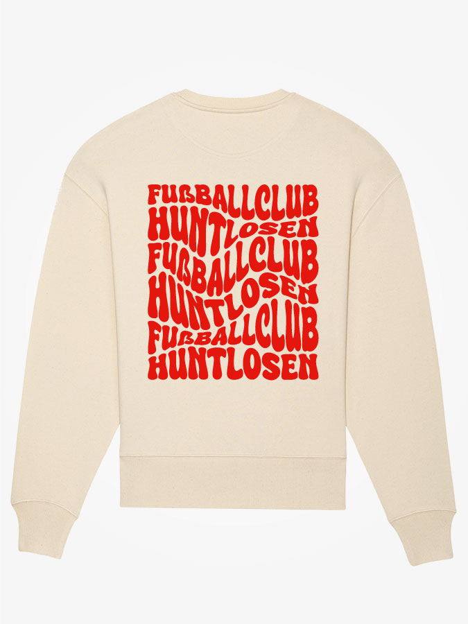 Sweatshirt Oversized Wavy Herren