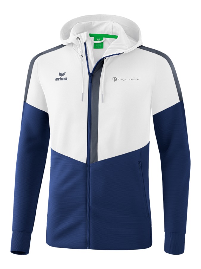 Erima Squad Trainingsjacke mit Kapuze