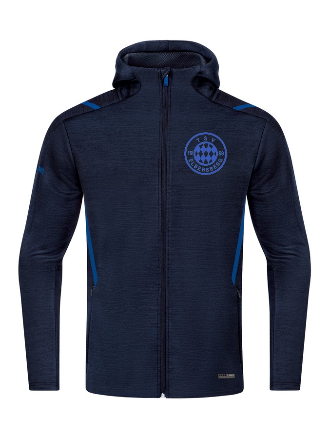 Jako Freizeitjacke Challenge mit Kapuze