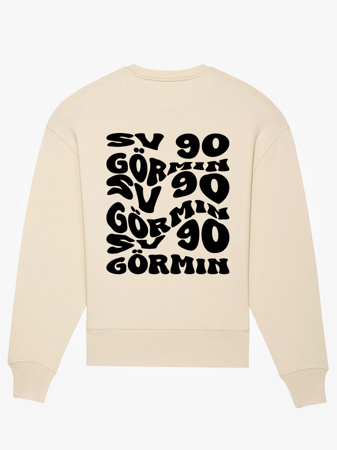 Oversized Sweater Wavy Herren