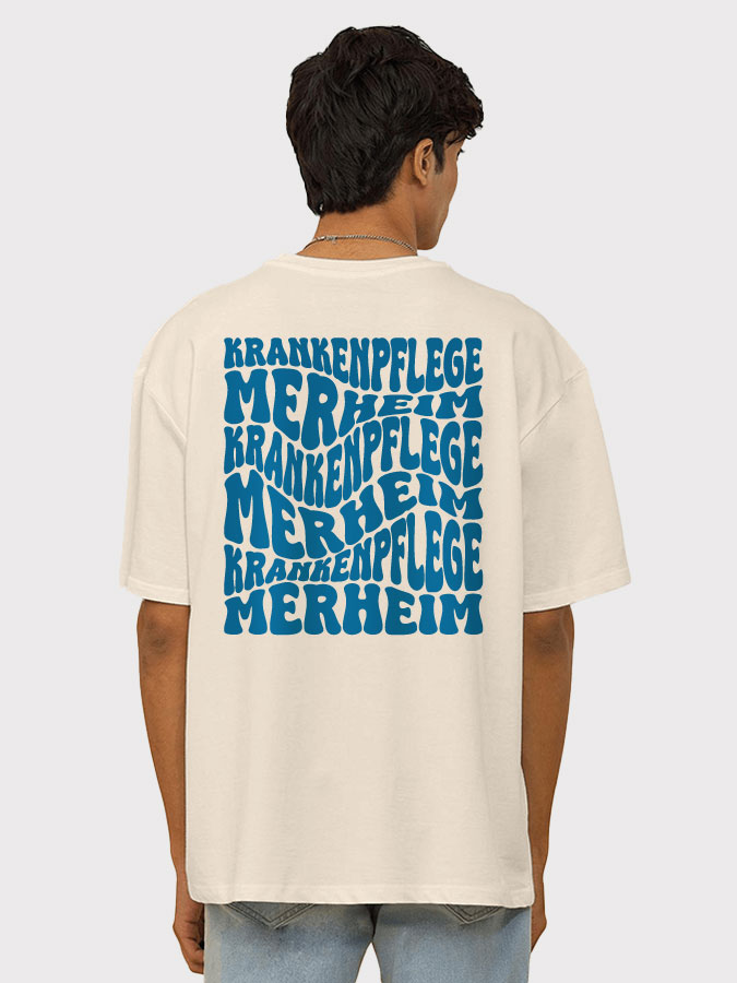 Oversized Shirt Wavy Herren