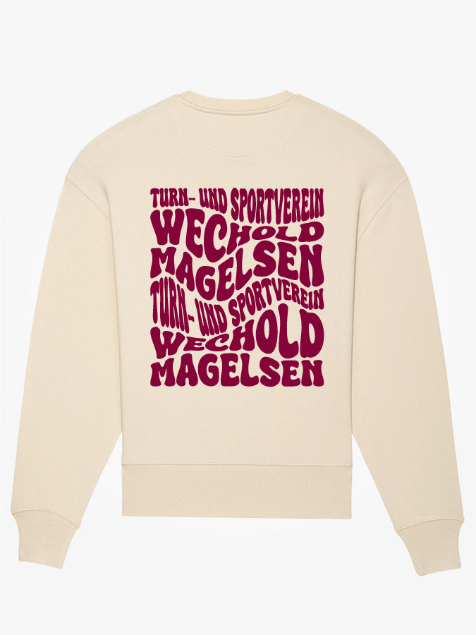 Oversized Sweater Wavy Herren