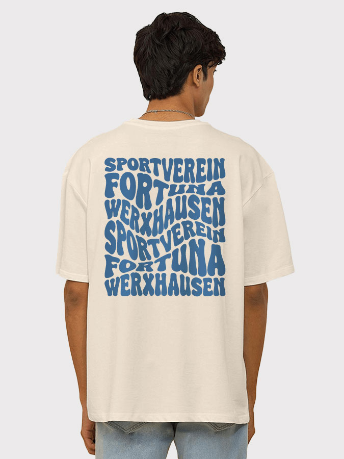 Oversized Shirt Wavy Herren