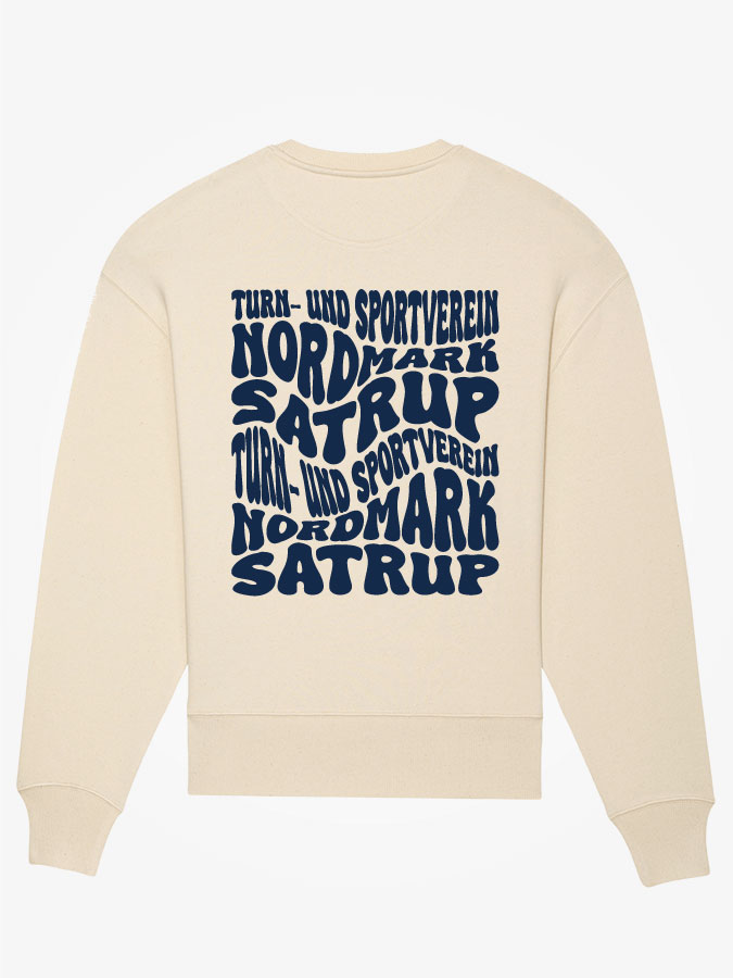 Oversized Sweater Wavy Herren