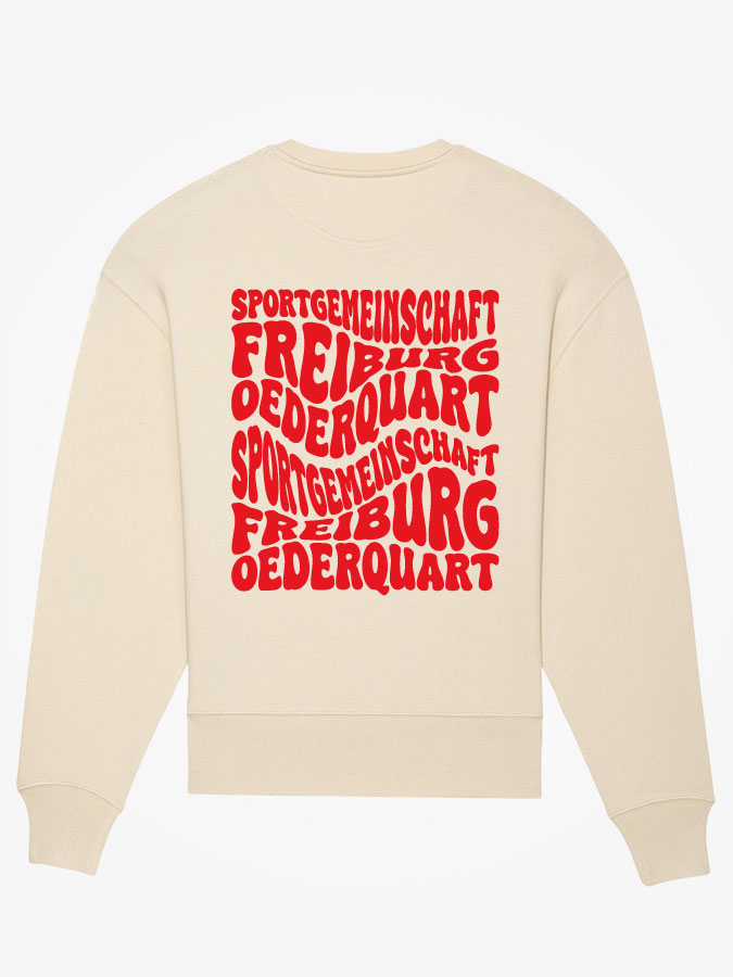 Oversized Sweater Wavy Herren