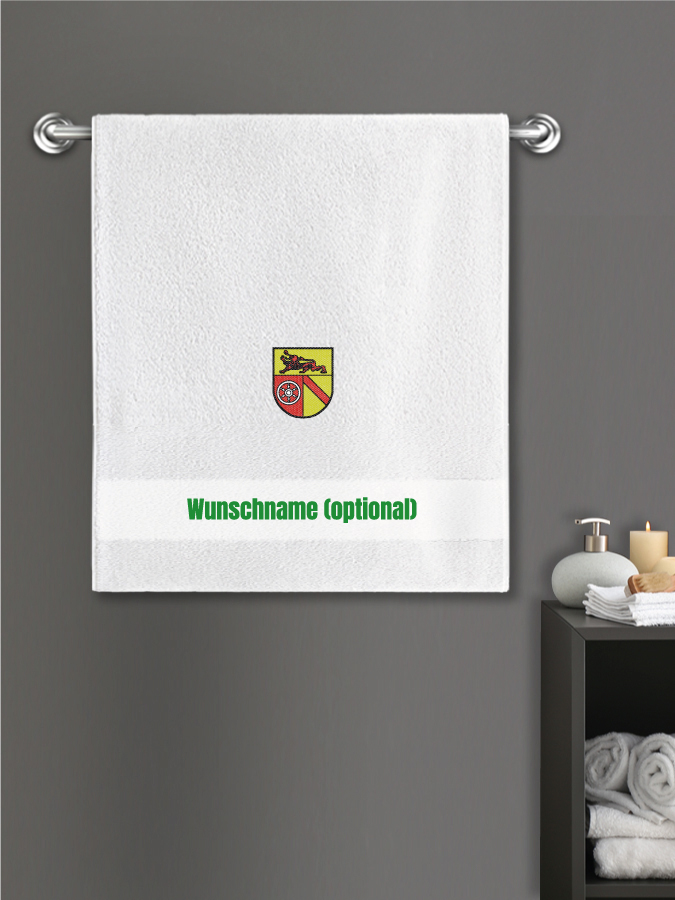 Badehandtuch Team Sticklogo