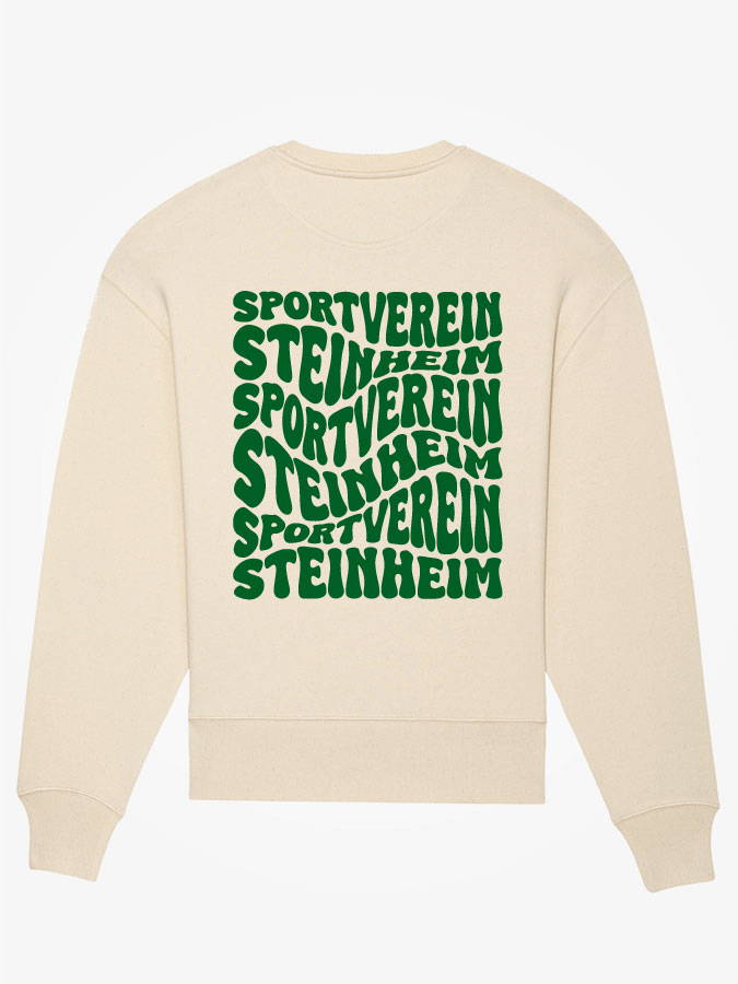 Sweatshirt Oversized Wavy Herren