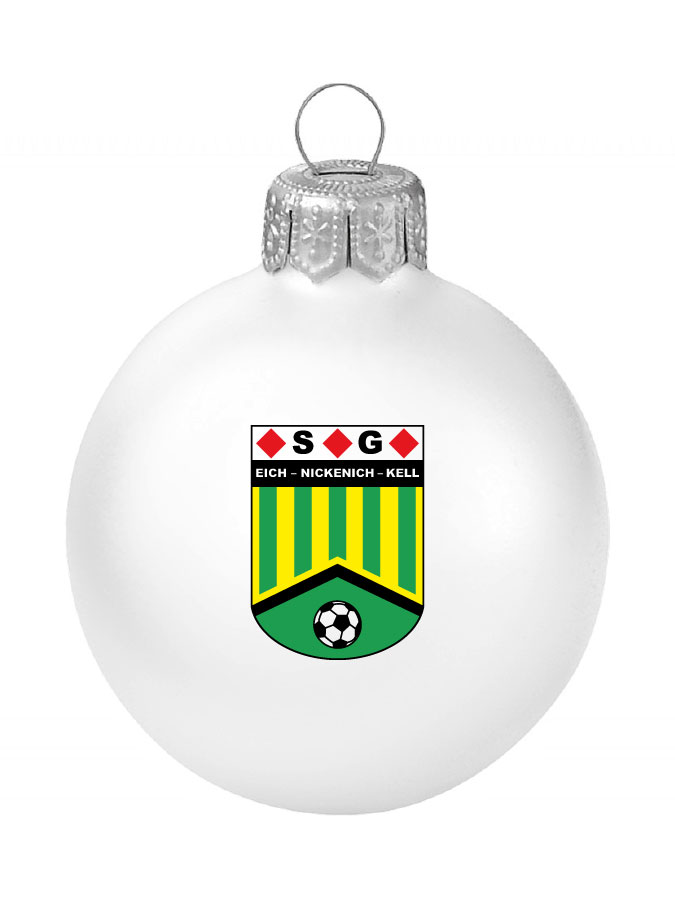 Weihnachtskugel Logo 8cm