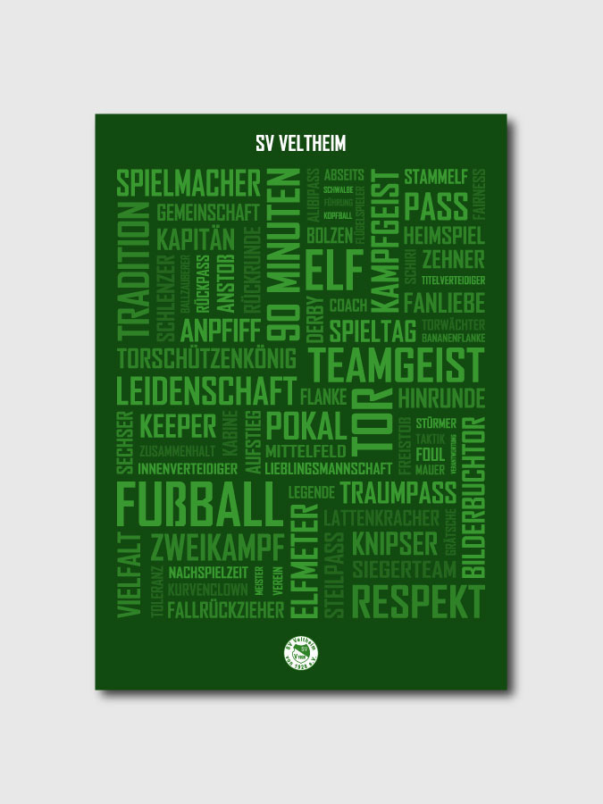 Wandposter Values