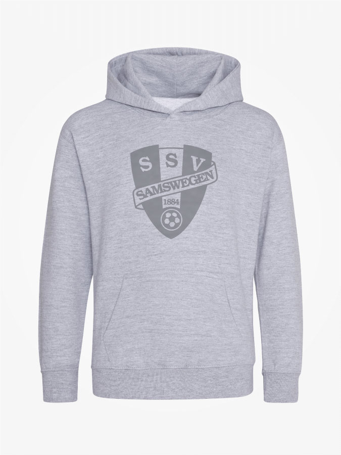 Hoodie All Grey Kids Unisex