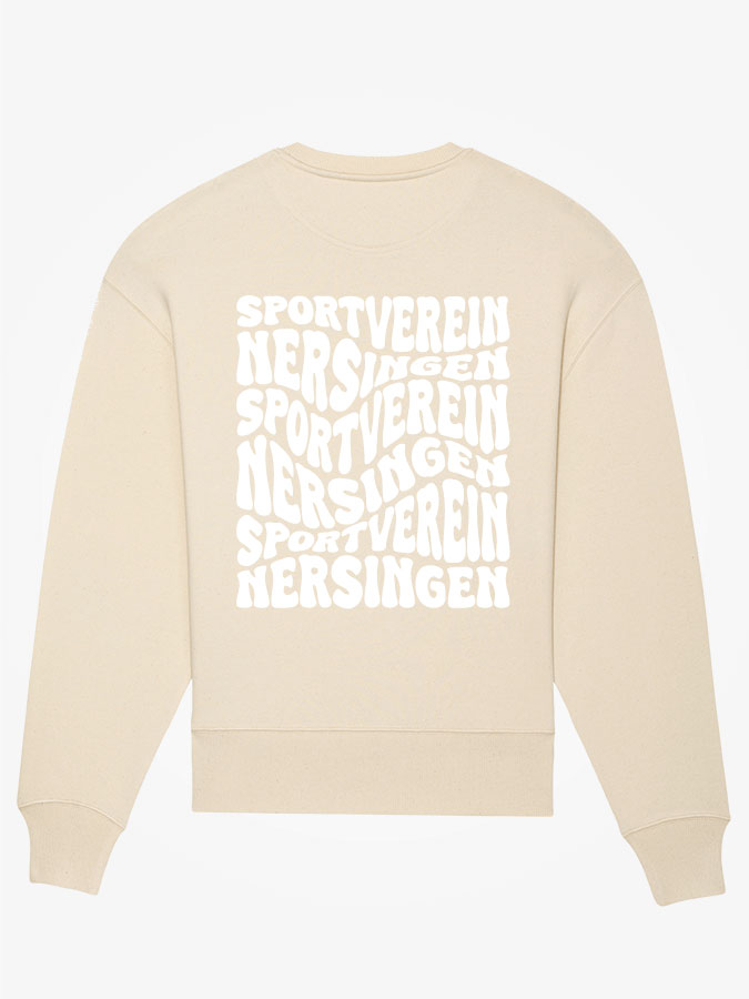 Sweatshirt Oversized Wavy Herren