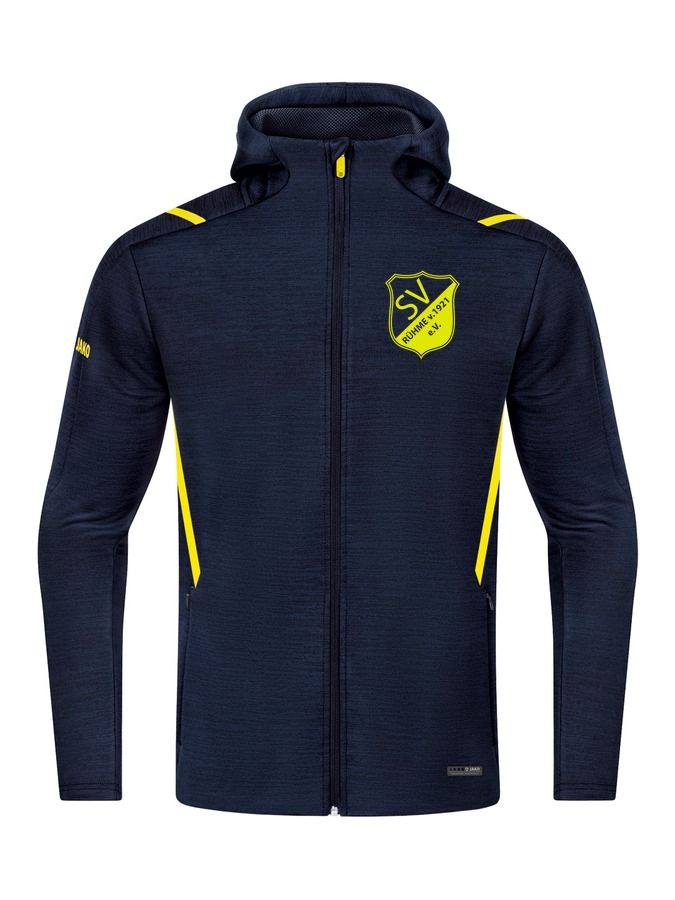 Jako Freizeitjacke Challenge mit Kapuze