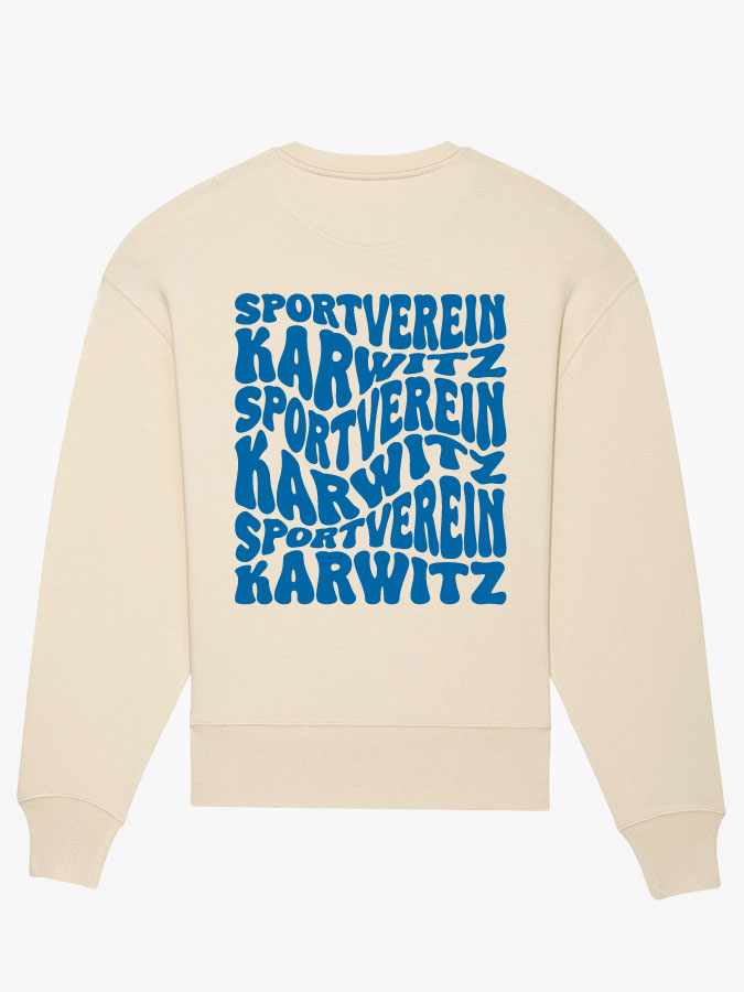 Oversized Sweater Wavy Herren