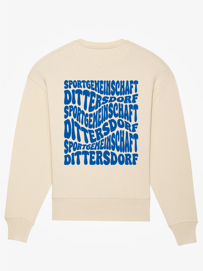 Oversized Sweater Wavy Herren