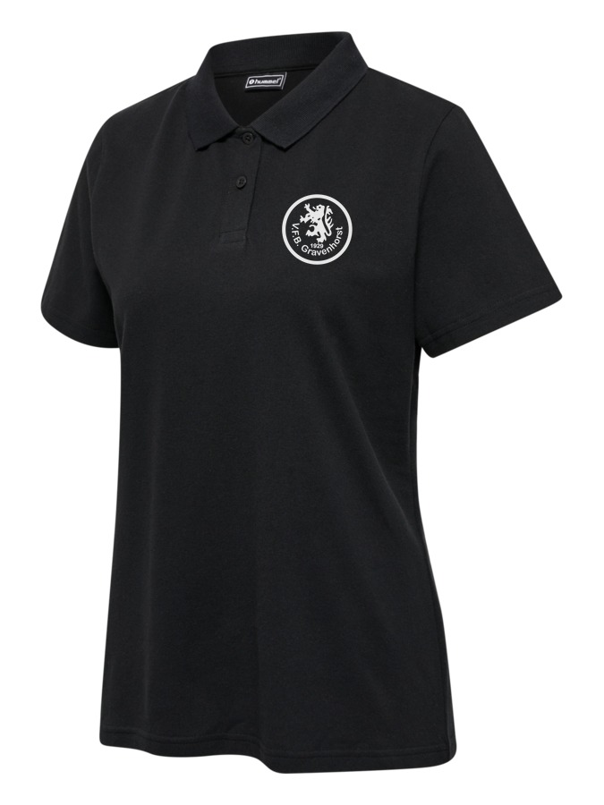 Hummel Red Classic Polo Damen