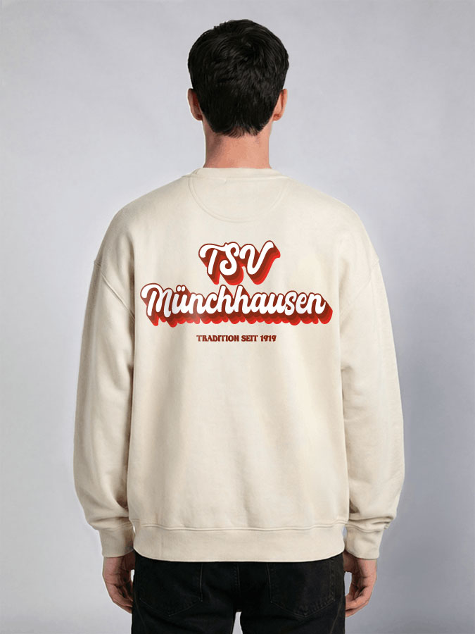 Oversized Sweater Vintage Herren