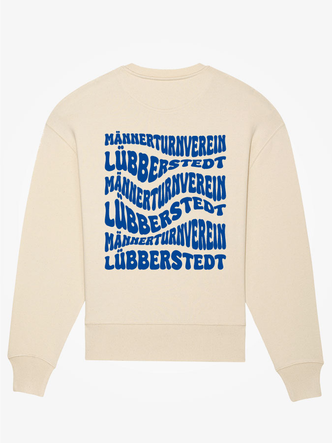 Sweatshirt Oversized Wavy Herren