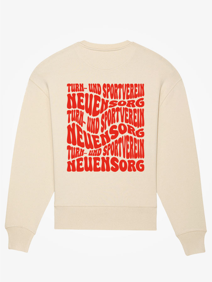 Sweatshirt Oversized Wavy Herren