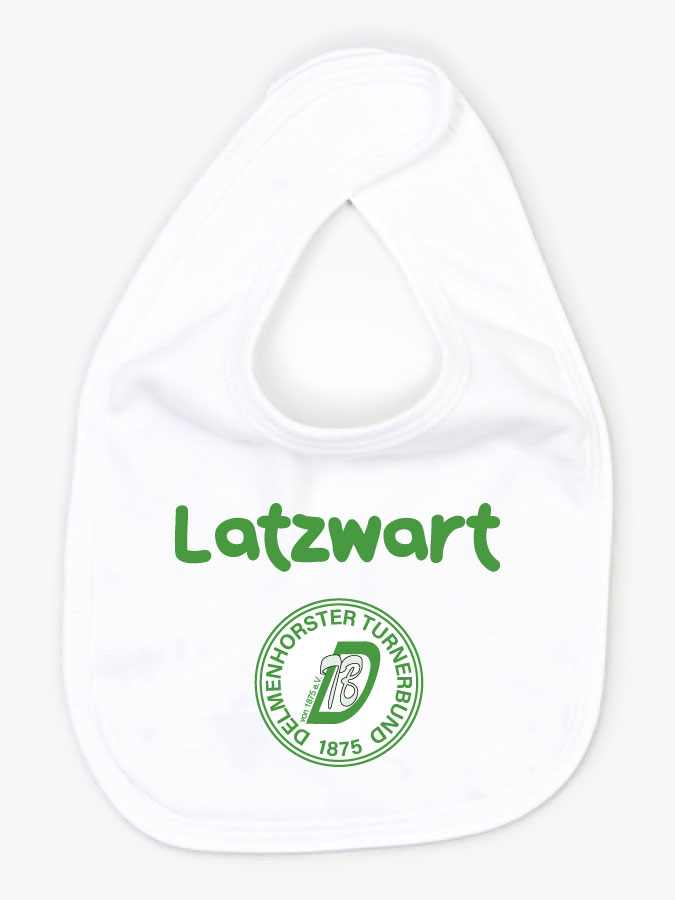 Babylätzchen Latzwart