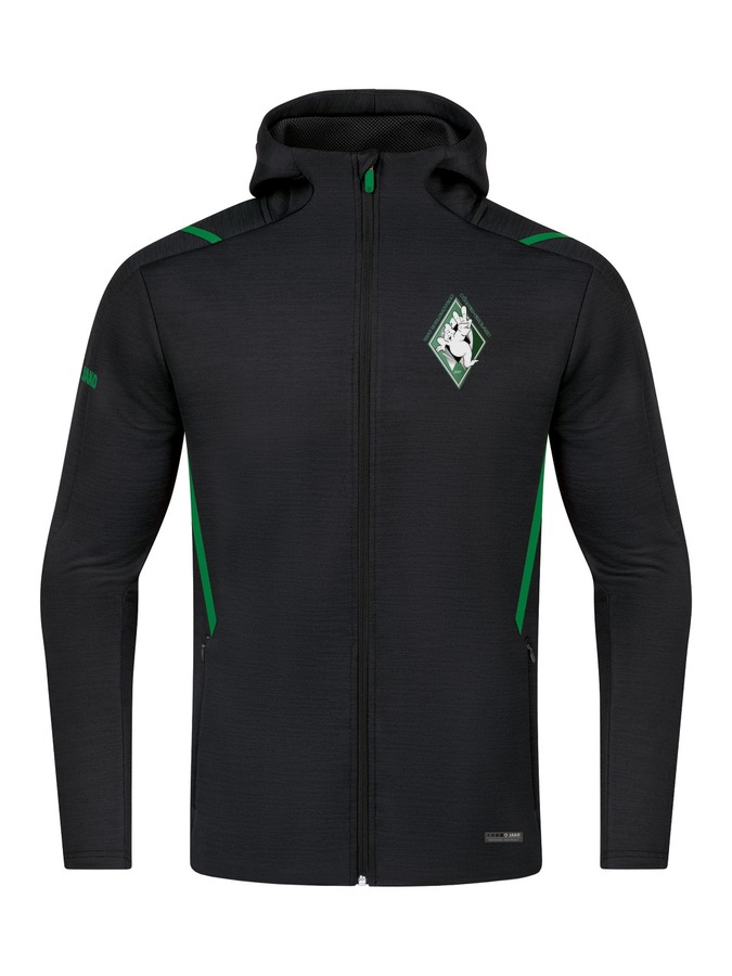 Jako Freizeitjacke Challenge mit Kapuze