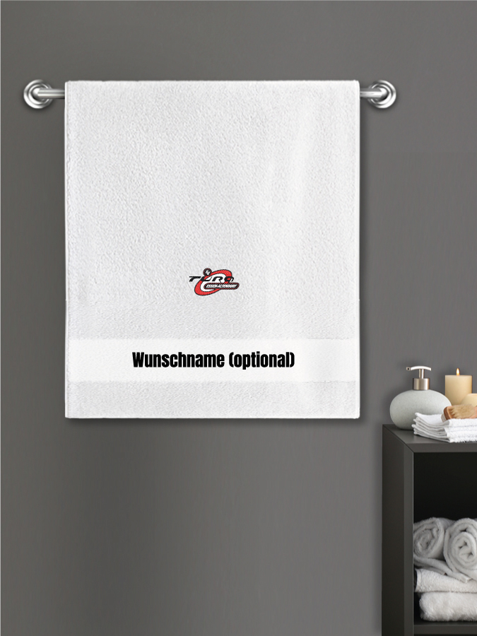 Badehandtuch Team Sticklogo