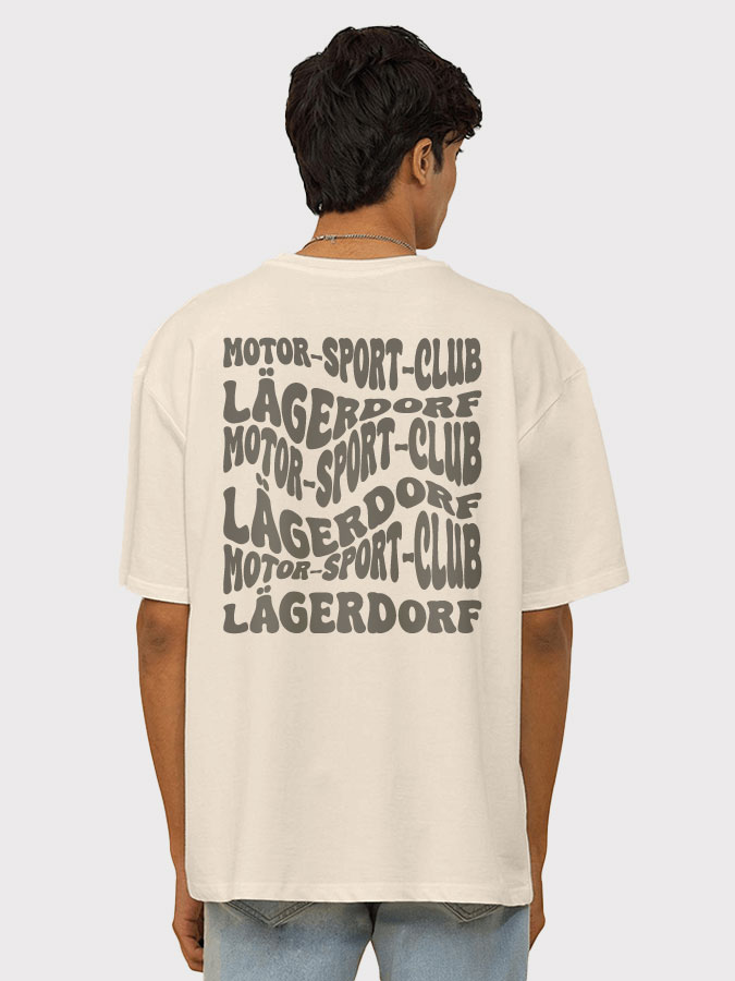 Oversized Shirt Wavy Herren