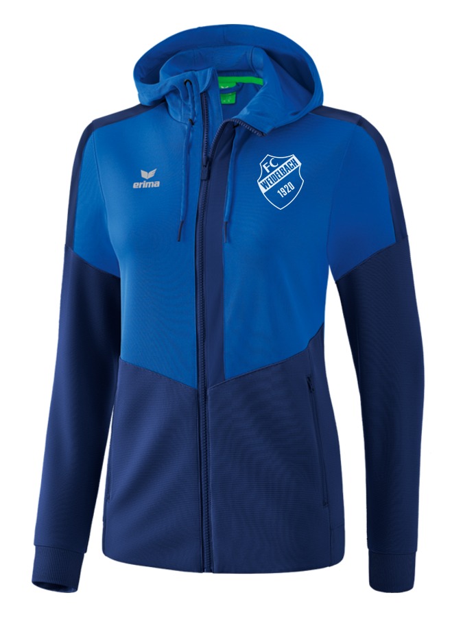 Erima Squad Trainingsjacke mit Kapuze Damen