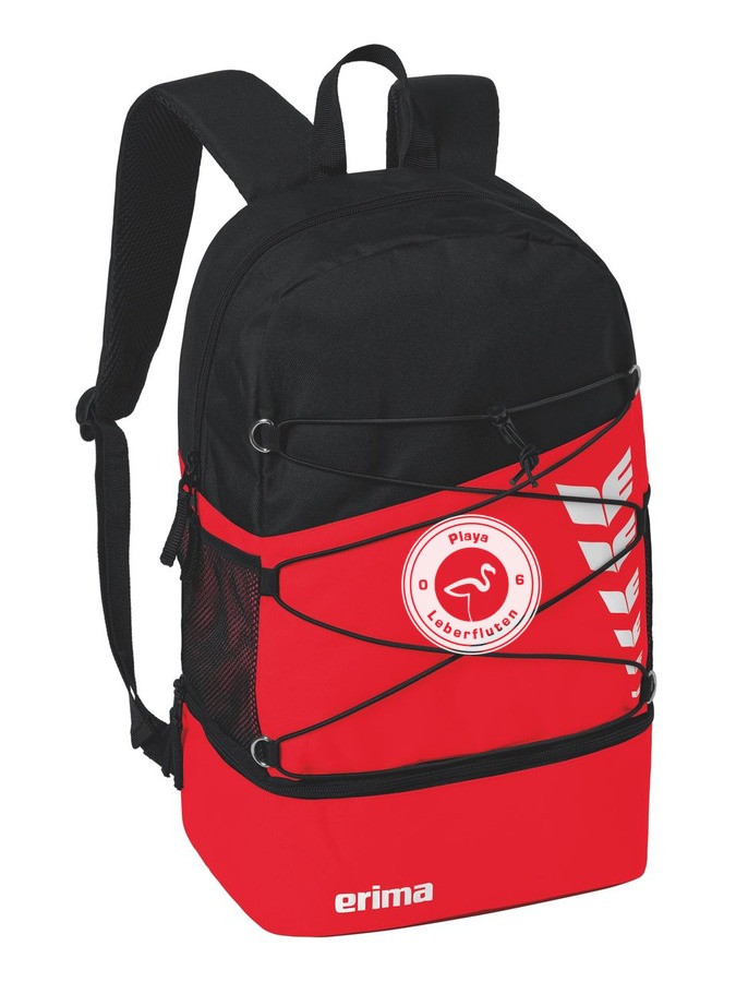 Erima Six Wings Rucksack mit Bodenfach