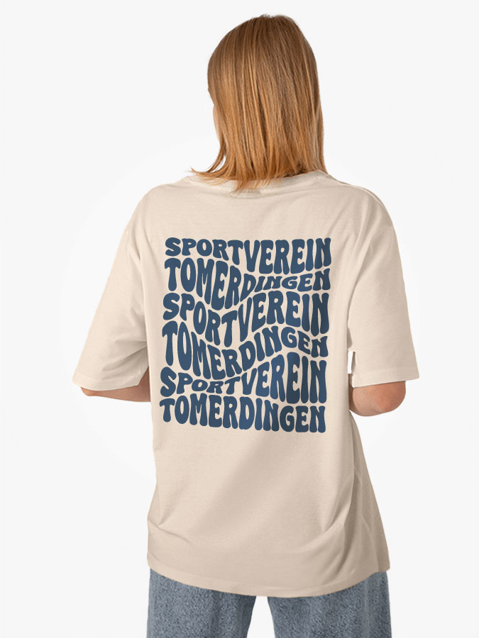 Oversized Shirt Wavy Unisex