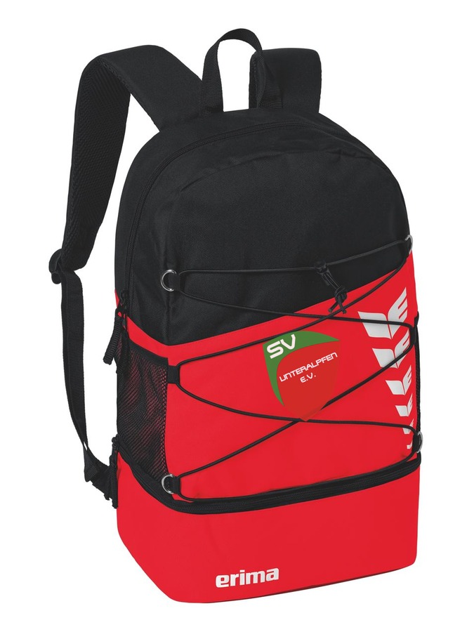 Erima Six Wings Rucksack mit Bodenfach
