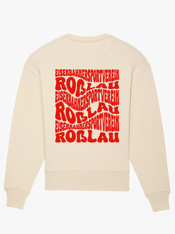 Sweatshirt Oversized Wavy Herren