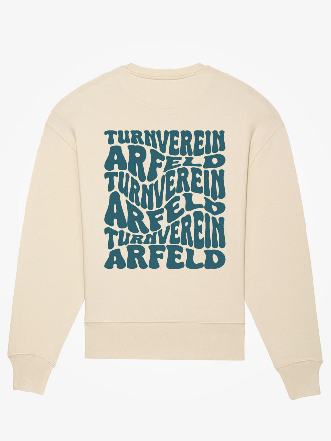 Oversized Sweater Wavy Herren