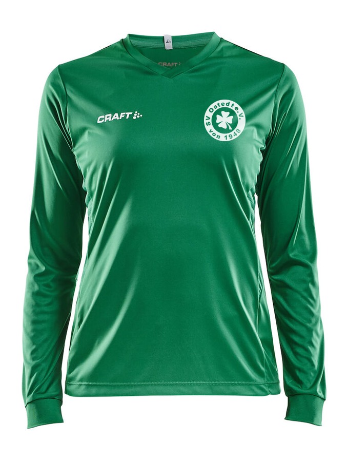 Craft Squad Go Trikot Solid Langarm-Trikot Damen
