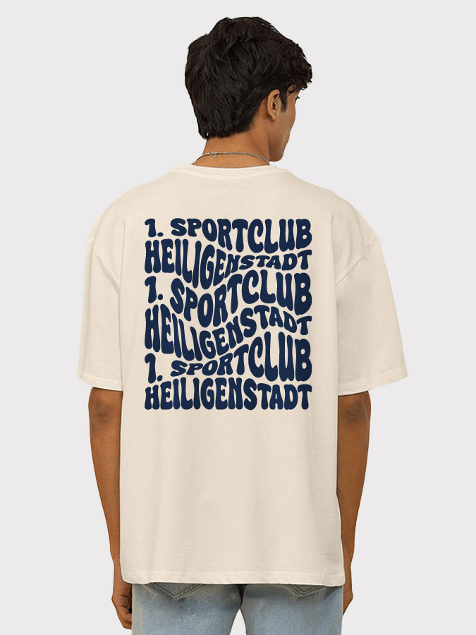 T-Shirt Oversized Wavy Herren
