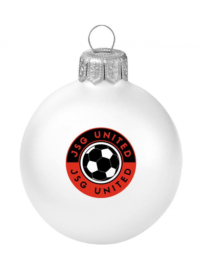 Weihnachtskugel Logo 8cm