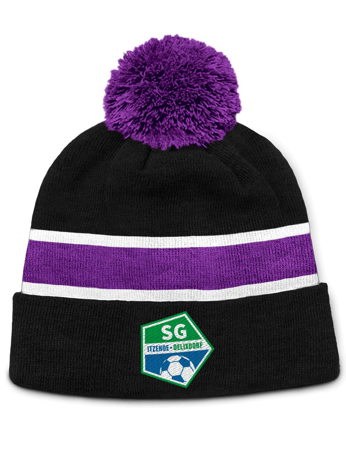 Bommelmütze Sticklogo