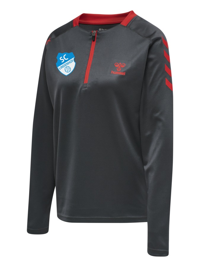 Hummel Action Poly Half Zip Sweat Damen